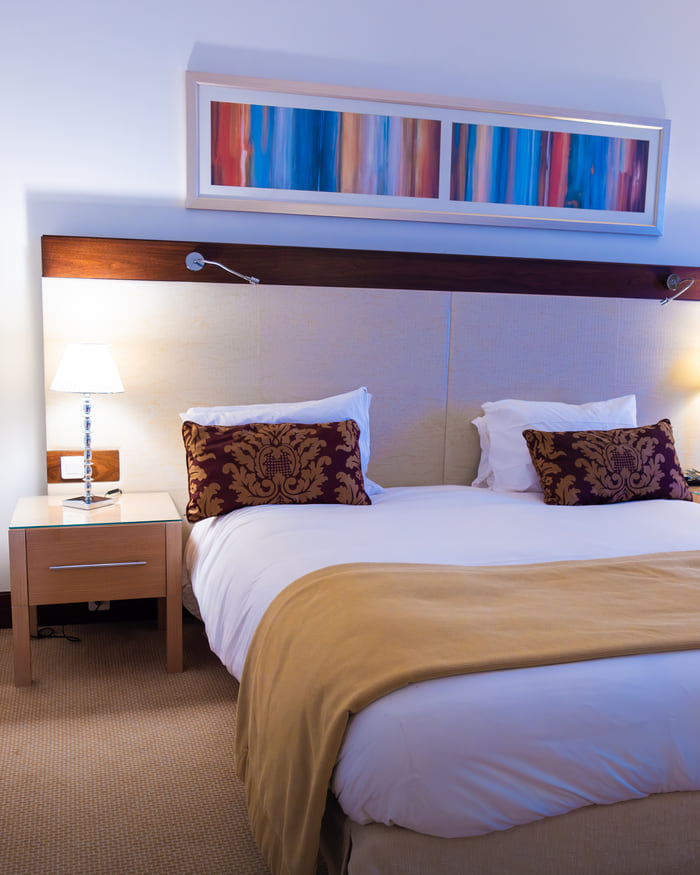 Une chambre de l'hôtel El Aurassi