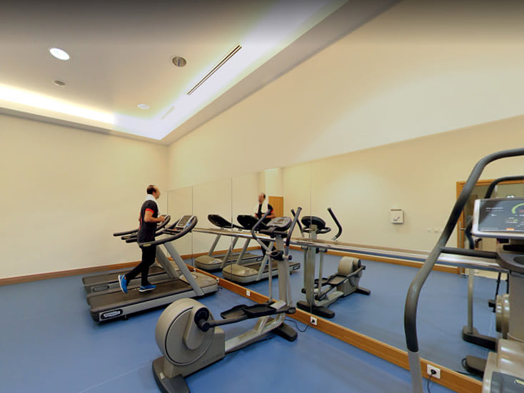 La salle de sport de l'hôtel El Aurassi